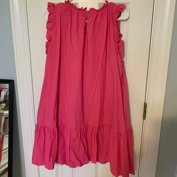 The Impeccable Pig boutique pink dress size large - Picture 3 of 3